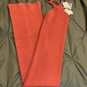 NWT- Rust Orange Knit Bodycon Dress – Size Small